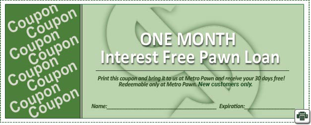 Coupon for New Customers.